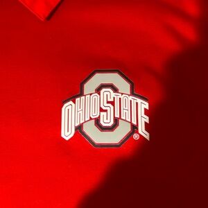 A very nice extra large Ohio State golf shirt from Nike